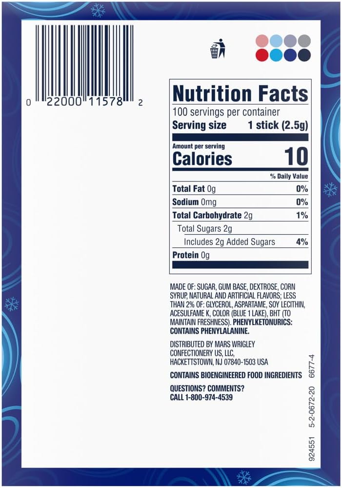 Winterfresh Wrigley's Winterfresh Chewing Gum Twin Box Pack - Image 2